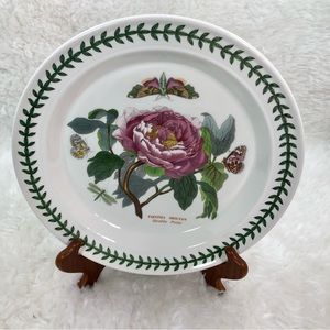 NWOT PORTMEIRION BOTANIC GARDEN PAEONIA/PEONY DINNER PLATE 10.5